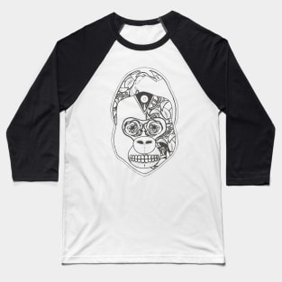 Sugarskull Gorilla Baseball T-Shirt